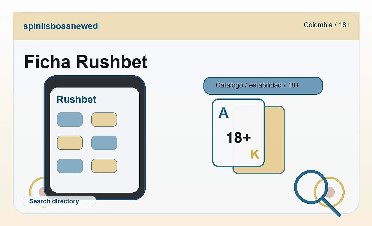 Visual editorial de Rushbet